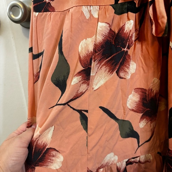 Ava & Viv Coral Maxi Sundress Scoop Neck Sleeveless Size 1X - Picture 6 of 9